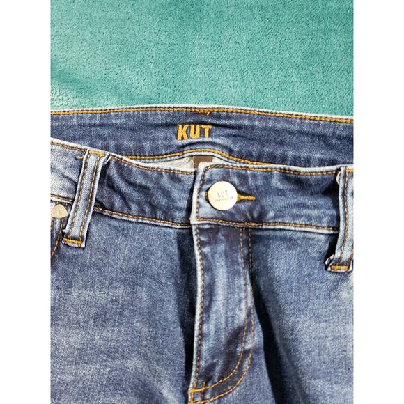 Kut From The Kloth Jeans Size 4 Petite Womens Blue Pants Denim Boyfriend - Picture 6 of 13